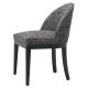 Scaune - Scaun tapitat design LUX Fallon, Cambon black