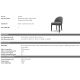 Scaune - Scaun tapitat design LUX Fallon, Cambon black