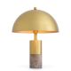 Veioze - Veioza design LUX marmura gri/ metal alama Flair M