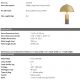 Veioze - Veioza design LUX marmura gri/ metal alama Flair S