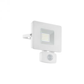 Proiectoare - Proiector LED cu senzor de miscare pentru iluminat exterior design modern, IP44 FAEDO 3 alb