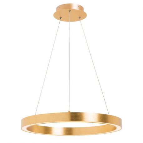 Candelabre, Lustre - Lustra LED design modern circular CARLO auriu, diametru 60cm