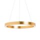 Candelabre, Lustre - Lustra LED design modern circular CARLO auriu, diametru 60cm