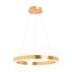 Candelabre, Lustre - Lustra LED design modern circular CARLO auriu, diametru 60cm