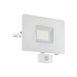 Proiectoare - Proiector LED cu senzor de miscare pentru iluminat exterior design modern, IP44 FAEDO 3 alb