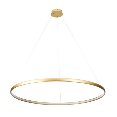 Candelabre, Lustre - Lustra LED design modern circular CARLO auriu, diametru 120cm