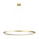 Candelabre, Lustre - Lustra LED design modern circular CARLO auriu, diametru 120cm