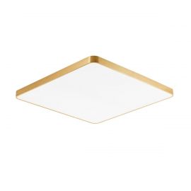 Plafoniere - Plafoniera LED moderna SIERRA auriu, 80x80cm
