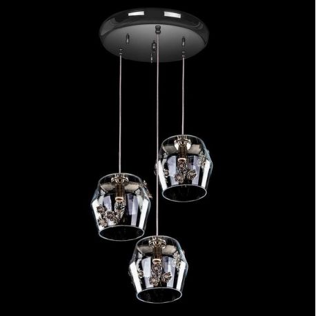 Lustre Cristal Bohemia - Lustra cu 3 pendule design LUX decorativ PRIMAVERA 06-CH