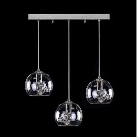 Lustre Cristal Bohemia - Lustra cu 3 pendule design LUX decorativ PRIMAVERA 08-CH