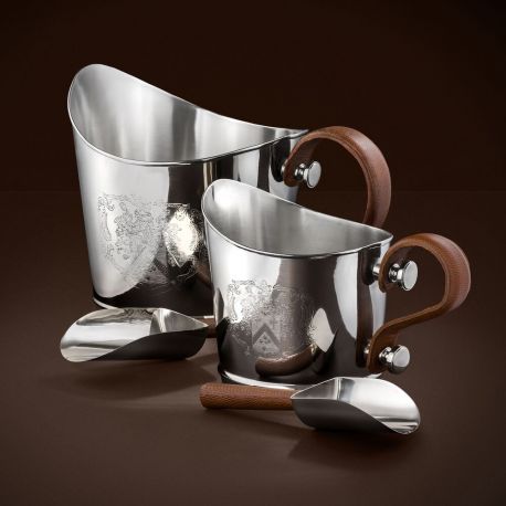 Parfumuri de camera, Idei cadouri, Obiecte decorative - Frapiera cu lingura pentru gheata design LUX Favourite L, nickel