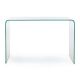 Console - Consola din sticla design modern VANITY 33x100cm