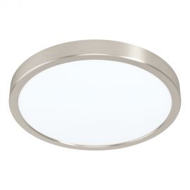 Plafoniere - Plafoniera LED design modern FUEVA 5 nichel mat, diametru 28,5cm, 3000K