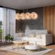 Candelabre, Lustre - Lustra eleganta design Art Deco Aster