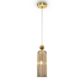 Pendule, Lustre suspendate - Lustra, Pendul modern in stil retro Antic Cognac