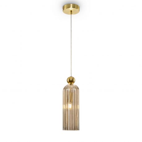 Pendule, Lustre suspendate - Lustra, Pendul modern in stil retro Antic Cognac