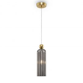 Pendule, Lustre suspendate - Lustra, Pendul modern in stil retro Antic Gri