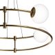 Candelabre, Lustre - Lustra design ultramodern minimalist Balance 4L auriu