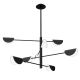 Candelabre, Lustre - Lustra design high-tech minimalist Mollis