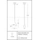 Pendule, Lustre suspendate - Lustra, Pendul design high-tech minimalist Mollis