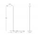 Lampadare - Lampadar, Lampa de podea design high-tech minimalist Mollis
