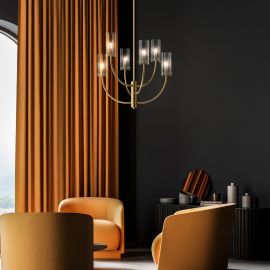 Candelabre, Lustre - Lustra, Candelabru modern in stil retro Arco