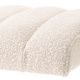Banchete-Tabureti - Taburete elegant design LUX McGuire, boucle crem