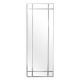 Oglinzi - Oglinda decorativa LUX Beaumont Rectangular, nickel 78x215cm