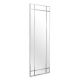 Oglinzi - Oglinda decorativa LUX Beaumont Rectangular, nickel 78x215cm