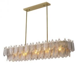 Pendule, Lustre suspendate - Lustra suspendata design LUX Verbier Rectangular, alama periata