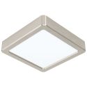 Plafoniera LED design modern FUEVA 5 nichel mat, 16x16cm, 3000K