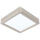 Plafoniere - Plafoniera LED design modern FUEVA 5 nichel mat, 16x16cm, 3000K