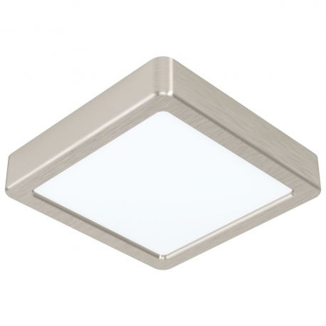 Plafoniere - Plafoniera LED design modern FUEVA 5 nichel mat, 16x16cm, 3000K