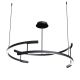 Candelabre, Lustre - Lustra moderna LED 3000K design minimalist Line negru