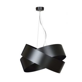 Pendule, Lustre suspendate - Lustra moderna design decorativ geometric VIENO negru