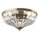 Lustre aplicate - Lustra aplicata design neoclasic Facet auriu, diametru 39,6cm