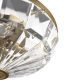 Lustre aplicate - Lustra aplicata design neoclasic Facet auriu, diametru 39,6cm