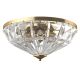 Lustre aplicate - Lustra aplicata design neoclasic Facet auriu, diametru 48,6cm