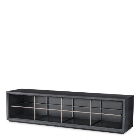 Comode - Comoda TV design elegant LUX Hennessey L, gri carbune