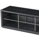 Comode - Comoda TV design elegant LUX Hennessey L, gri carbune