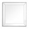 Oglinda decorativa LUX Ventura, nickel 60x60cm