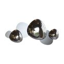Aplica de perete LED design decorativ ambiental Jack-stone argintiu
