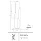Veioze - Veioza, Lampa de masa design decorativ Cipresso