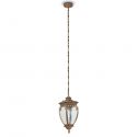 Pendul de exterior protectie IP44, Fleur negru cu auriu