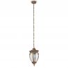 Pendul de exterior protectie IP44, Fleur negru cu auriu