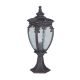 Stalpi - Stalp de exterior protectie IP44, Fleur H-48,5cm, bronz antic