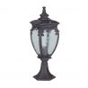 Stalp de exterior protectie IP44, Fleur H-48,5cm, bronz antic