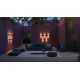 Aplice - Aplica de perete exterior cu iluminat arhitectural IP54 LED Strato negru