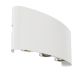 Aplice - Aplica de perete exterior cu iluminat arhitectural IP54 LED Strato alb