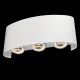 Aplice - Aplica de perete exterior cu iluminat arhitectural IP54 LED Strato alb
